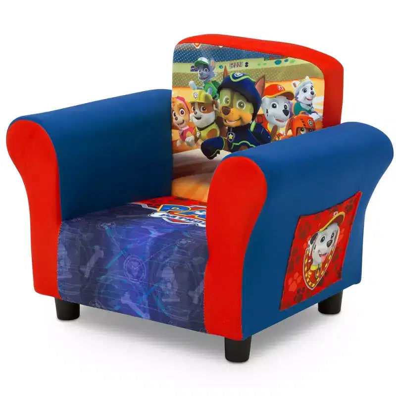PAW Patrol Upholstered Arm Chair for Kids