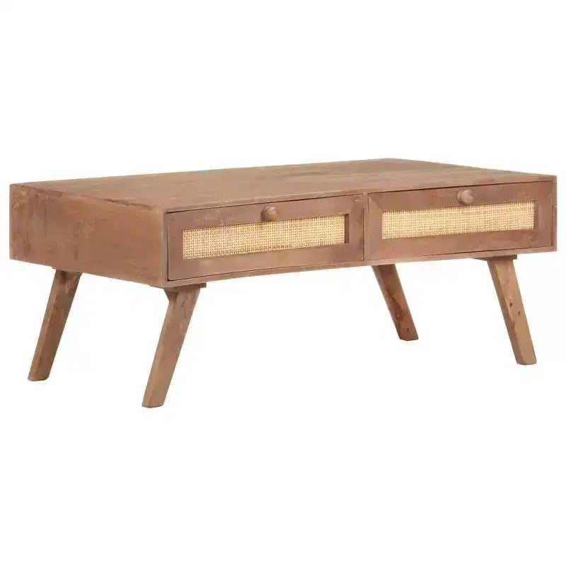 Solid Mango Wood Coffee Table 39.4x23.6x15.7