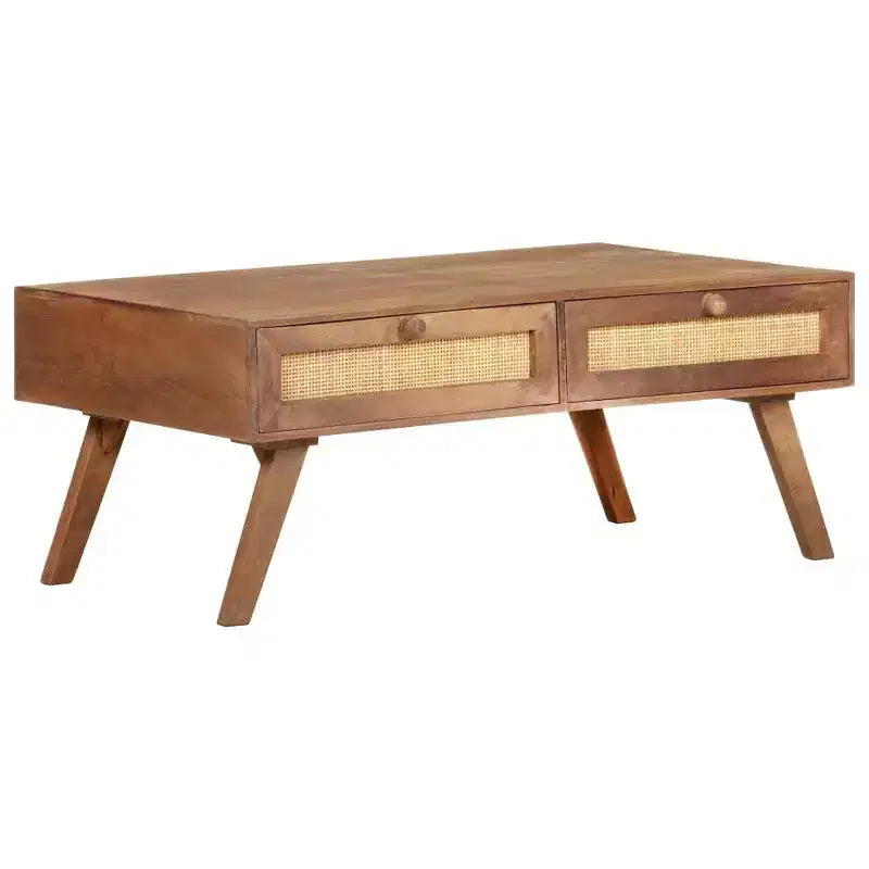 Solid Mango Wood Coffee Table 39.4x23.6x15.7